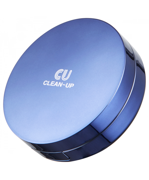 Кушон со сменным блоком CUSKIN Clean-Up Skin Fit Cushion SPF 50+ PA +++ (21 Light Beige) CU387965 фото