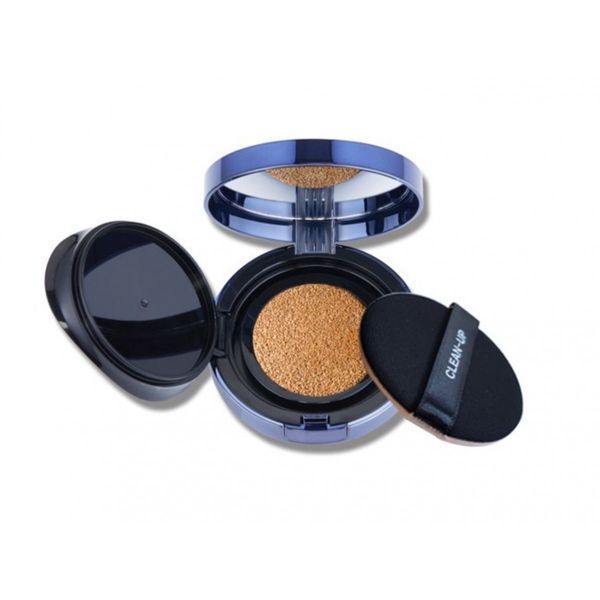 Кушон зі змінним блоком CUSKIN Clean-Up Skin Fit Cushion SPF 50+ PA +++ (23 Natural Beige) CU387965 фото