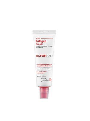 Пілінг для шкіри голови з частинками солі з мертвого моря Dr.FORHAIR Sea Salt Scaler 50 мл DF880880 фото