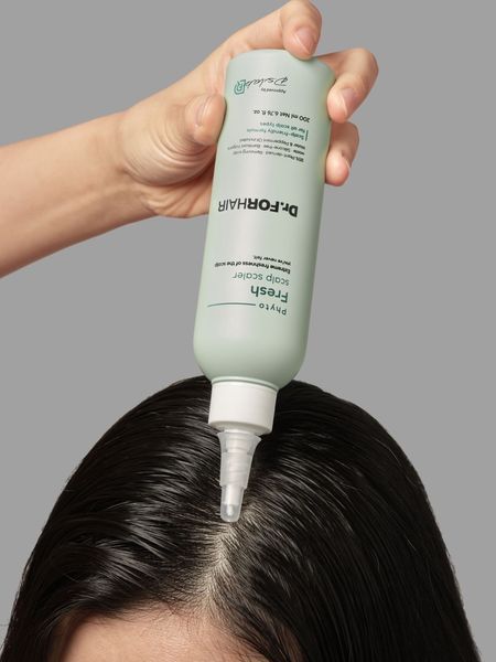 Освіжаюча маска-пілінг для очищення шкіри голови Dr. FORHAIR Phyto Fresh Scalp Scaler, 50 мл DF880553 фото