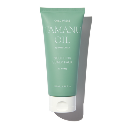 Заспокійлива маска з маслом таману RATED GREEN TAMANU OIL SOOTHING SCALP PACK W/ BLACK CURRANT 200 ml RG100153 фото